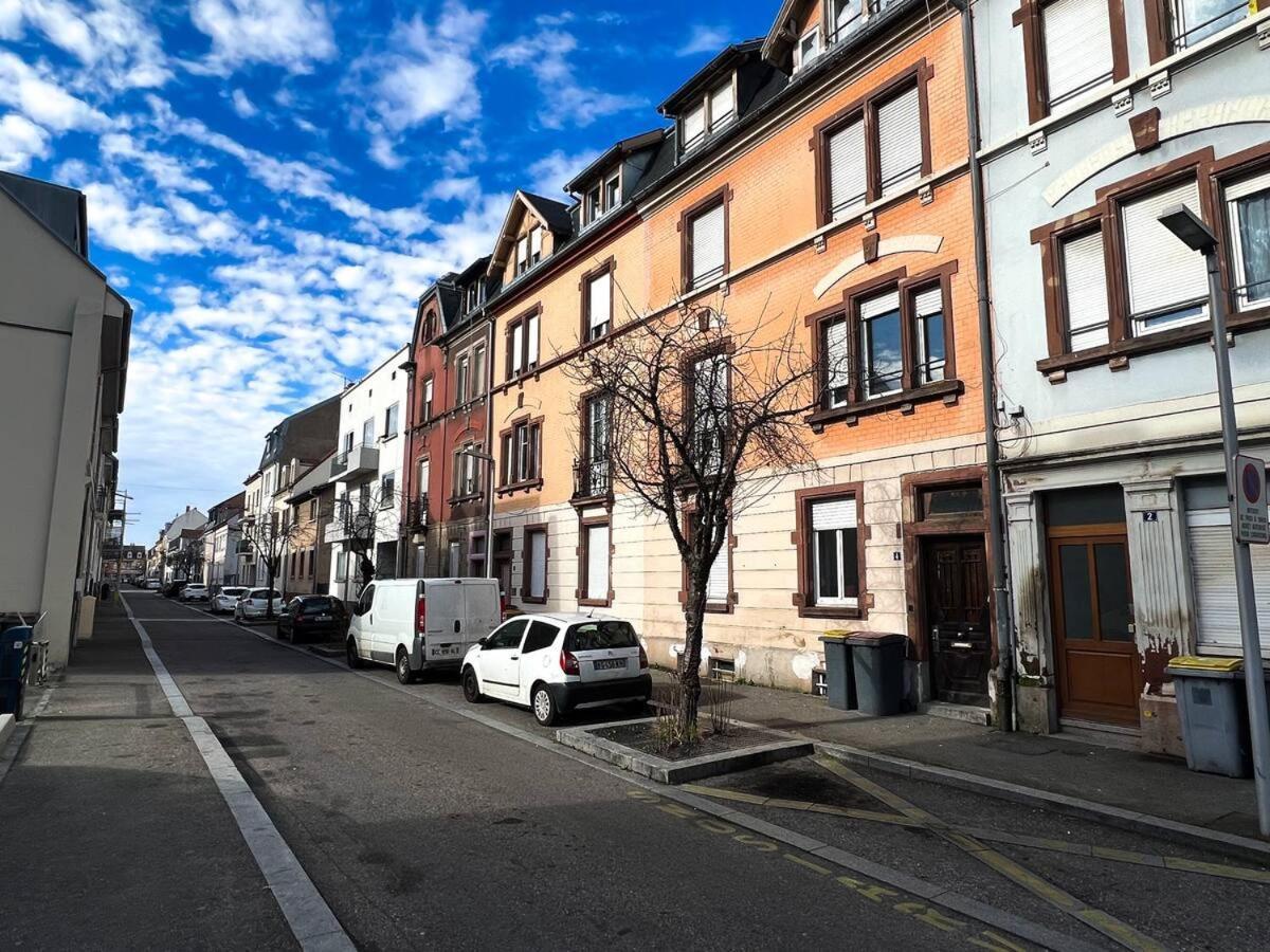 # Le 1 # Tres Beau T3 Neuf Rez-De-Chaussee Centre Ville Mulhouse Ngoại thất bức ảnh